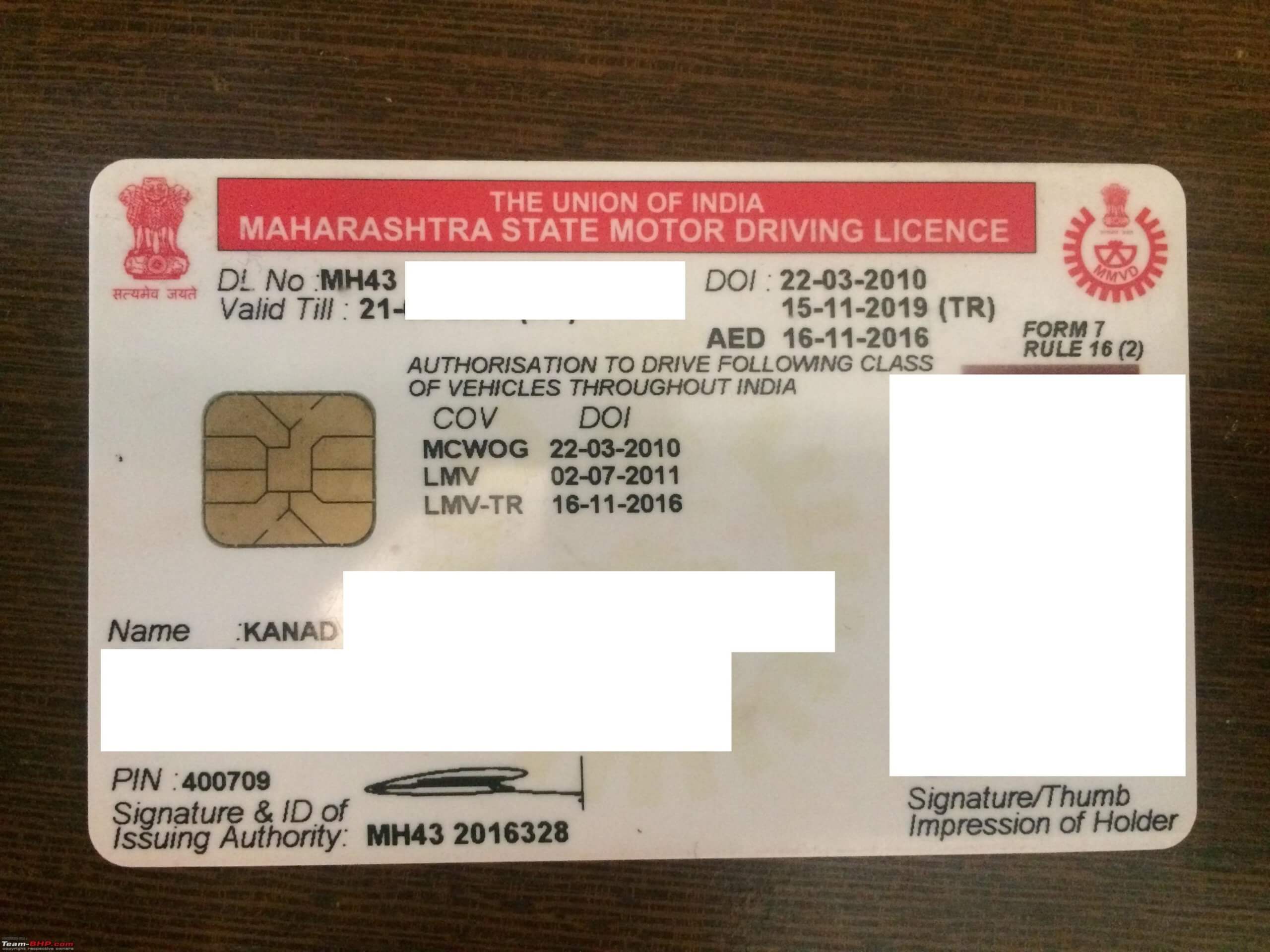 riving Licences In India
