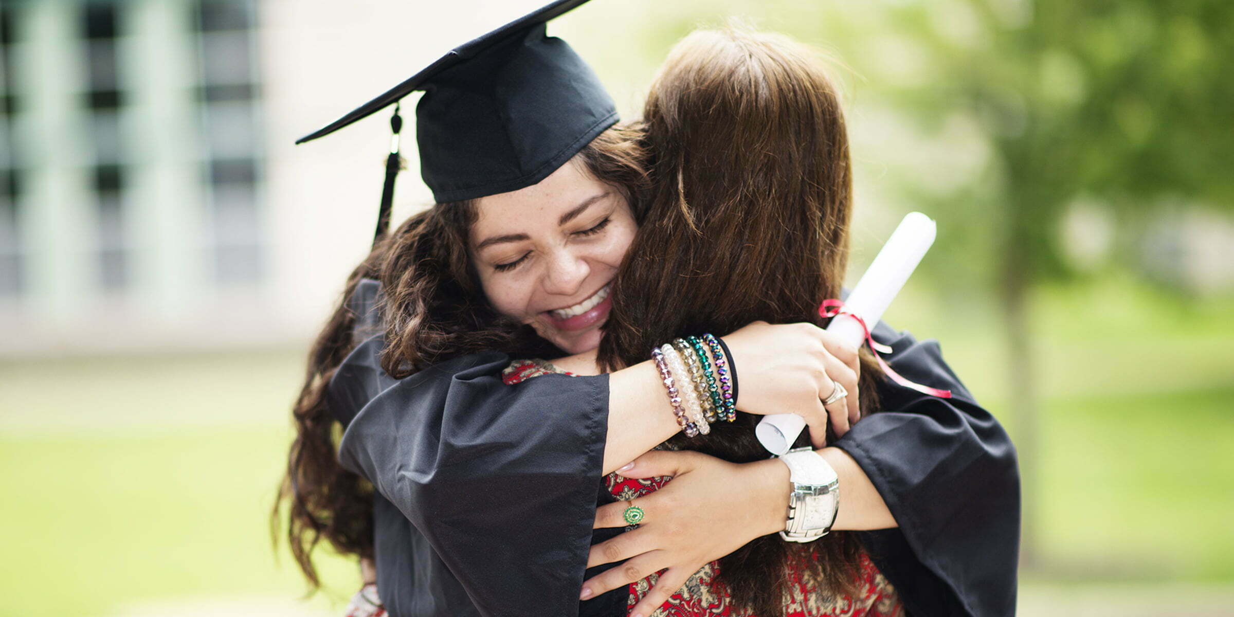 college students graduating